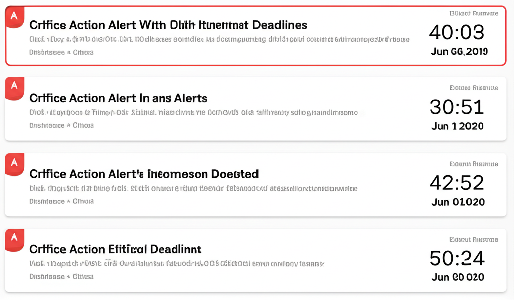 Deadline & Office Action Alerts